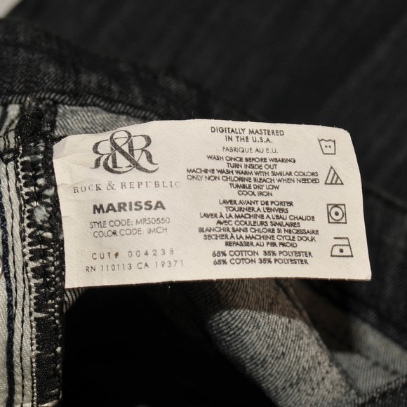 Rock Republic Impulse Charge Blue 27 x 35 NWT 0297 - Picture 4 of 7